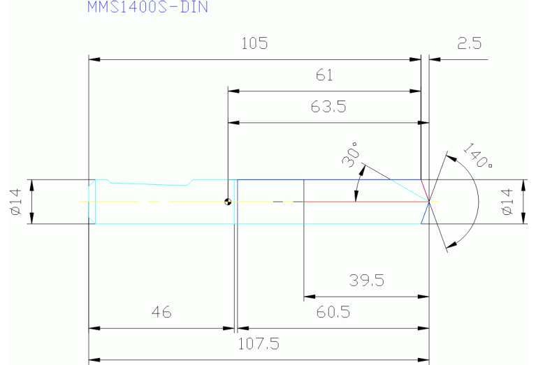MMS1400S-DIN DP7020