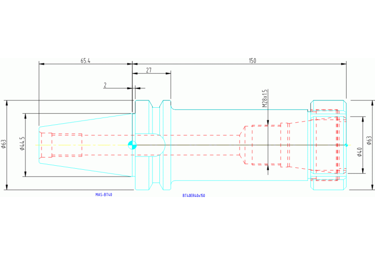BT40ER40X150