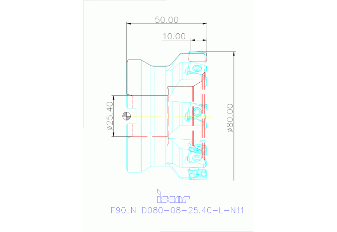 F90LN D080-08-25.40-L-N11