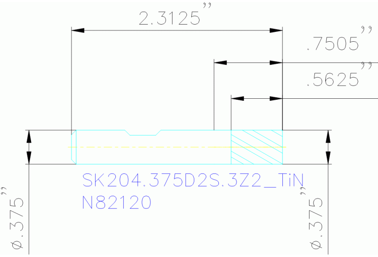 SK204.375D2S.3Z2 TIN