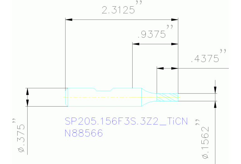 SP205.156F3S.3Z2 TICN
