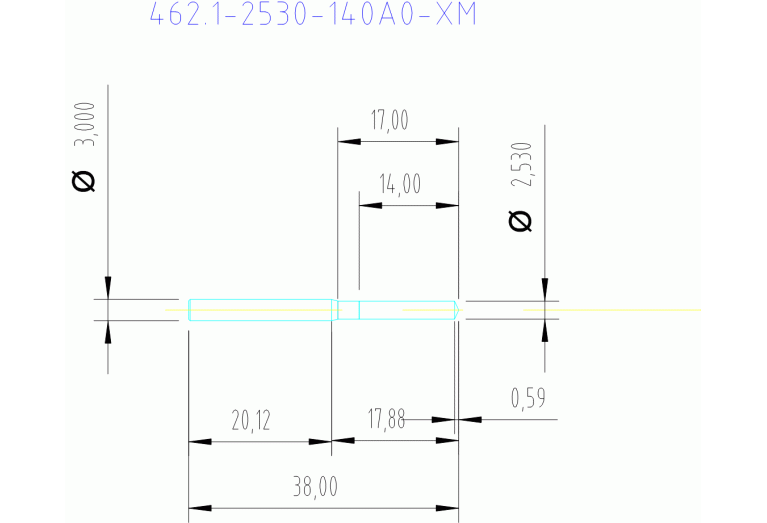 462.1-2530-140A0-XM H10F