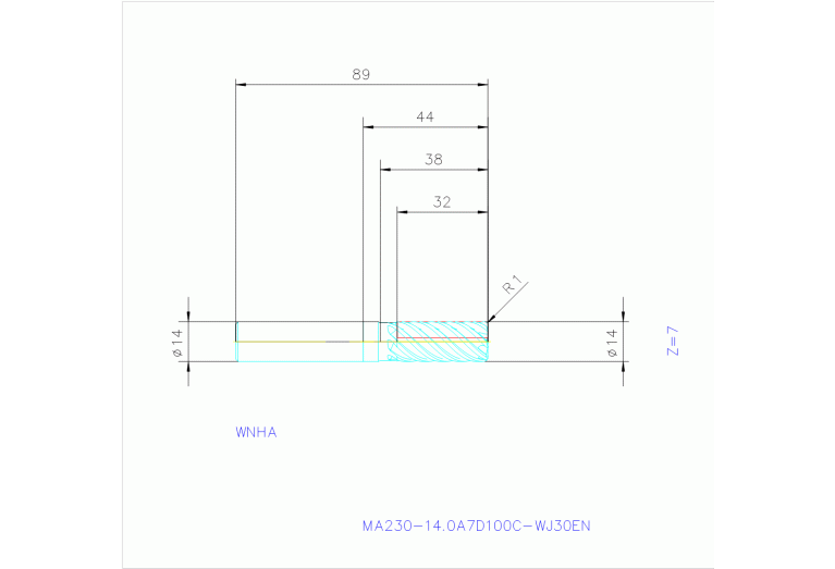 MA230-14.0A7D100C-WJ30TF