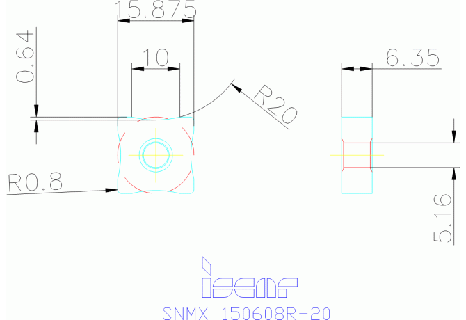 SNMX 150608R-20 IC418