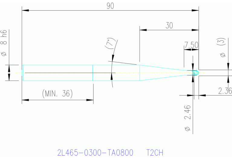 2L465-0300-TA0800 T2CH