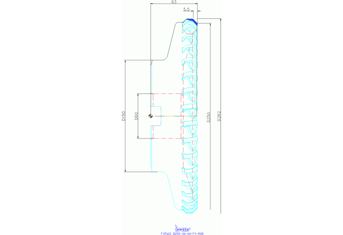 F45WG D250-36-60-FX-R08