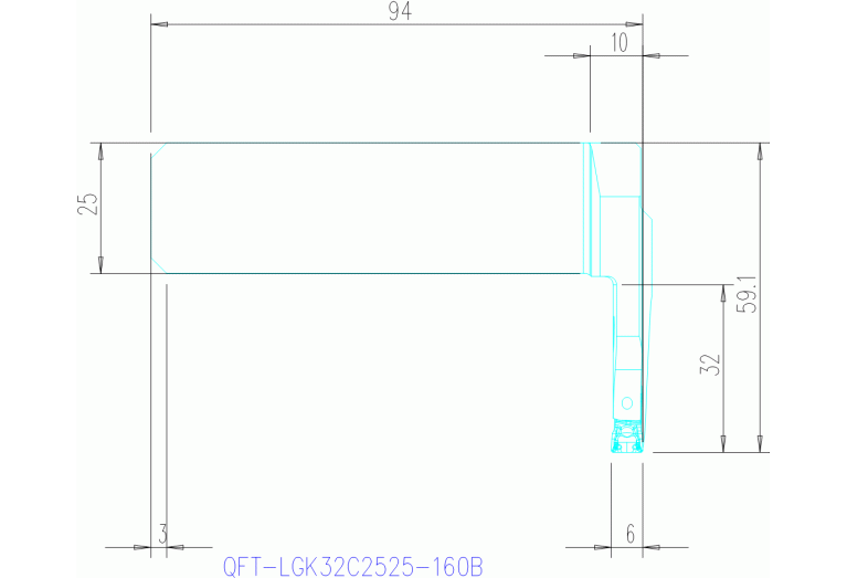 QFT-LGK32C2525-160B