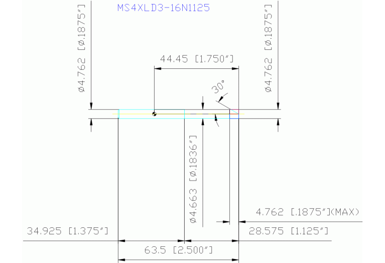 MS4XLD3/16N1125