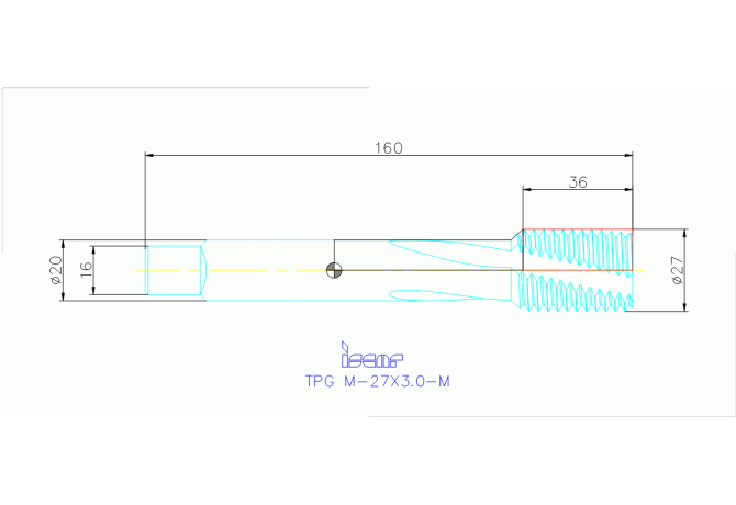 TPG M-27X3.0-M HETI