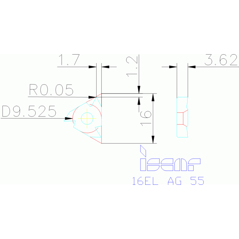 16EL AG 55 IC908