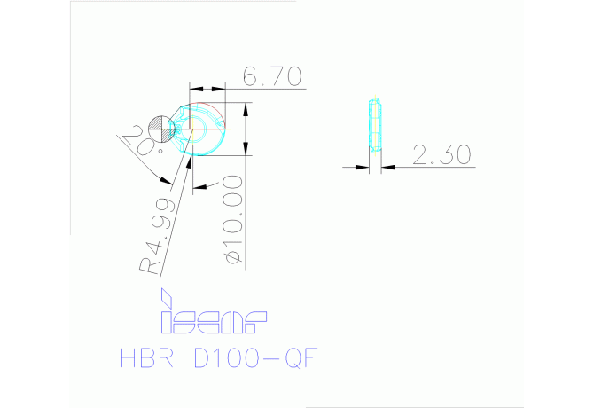 HBR D100-QF IC908