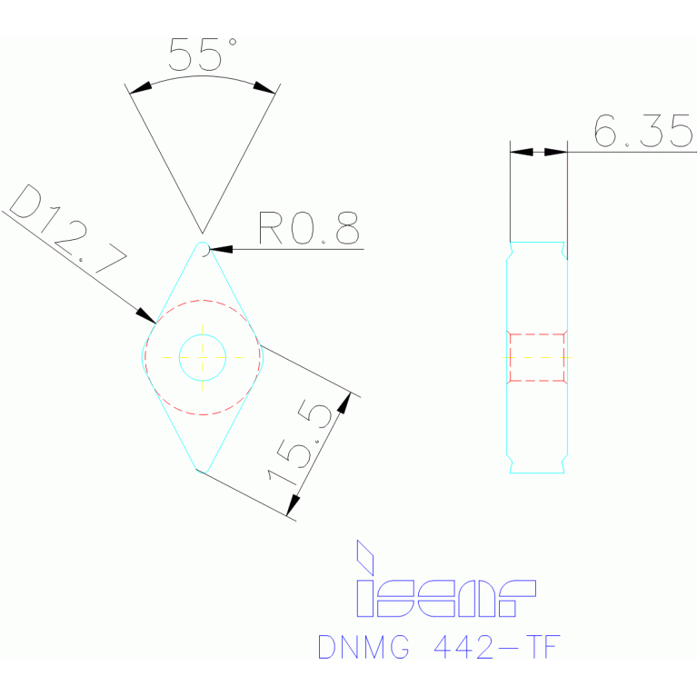 DNMG 150608-TF IC807