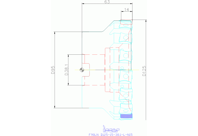 F90LN-D125-15-38.1-L-N15