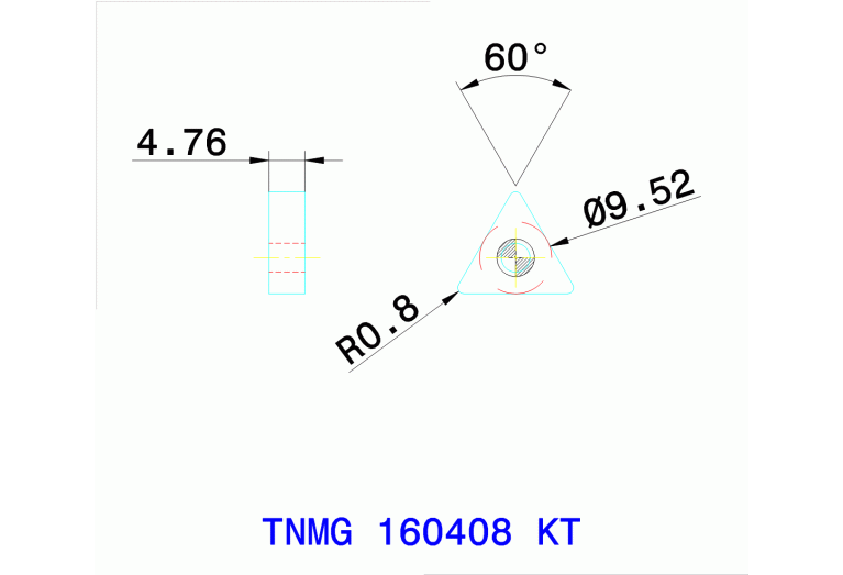 TNMG 160408 KT TT7015