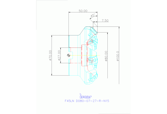 F45LN D080-07-27-R-N15