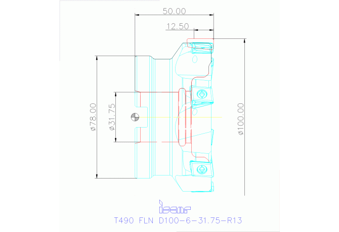 T490 FLN D100-6-31.75-R13