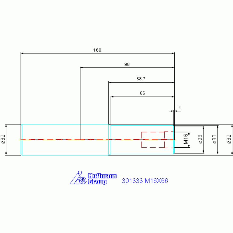 301333 M16X66