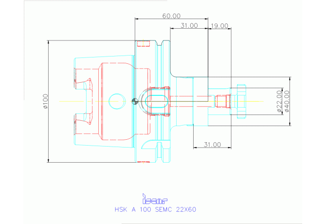 HSK A100 SEMC22X60