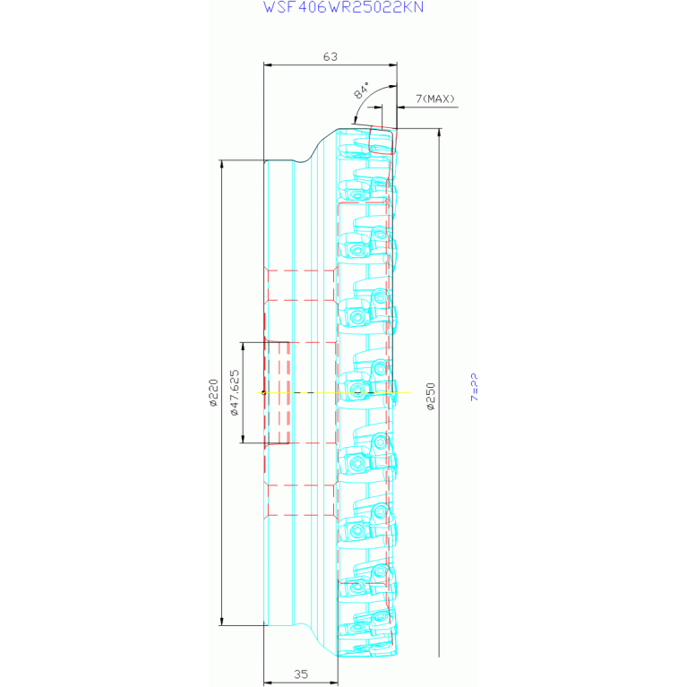 WSF406WR25022KN