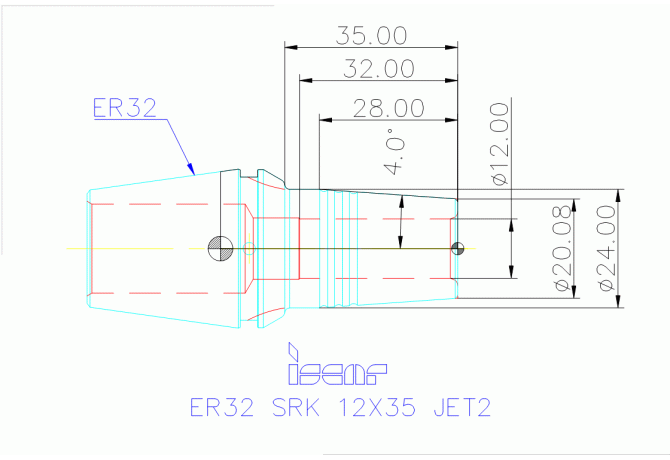 ER32 SRK 12X35 JET2