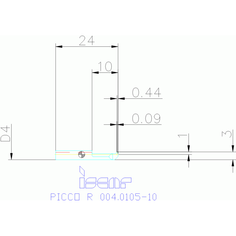 PICCO R 004.0105-10 IC908
