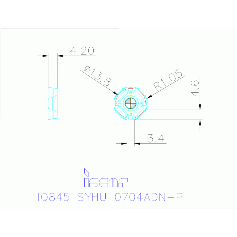 IQ845 SYHU 0704ADN-P IC28