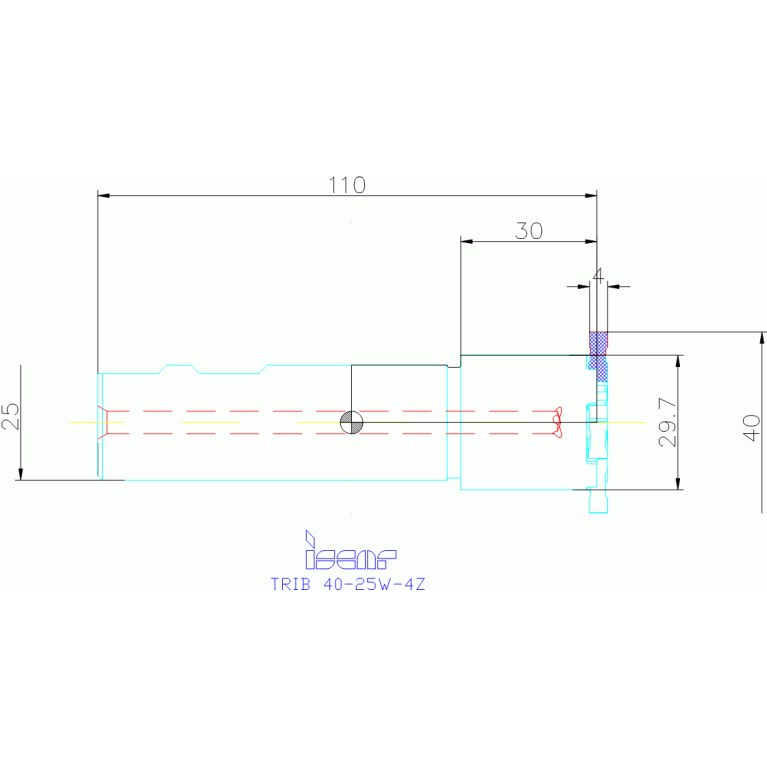 TRIB 40-25W-4Z