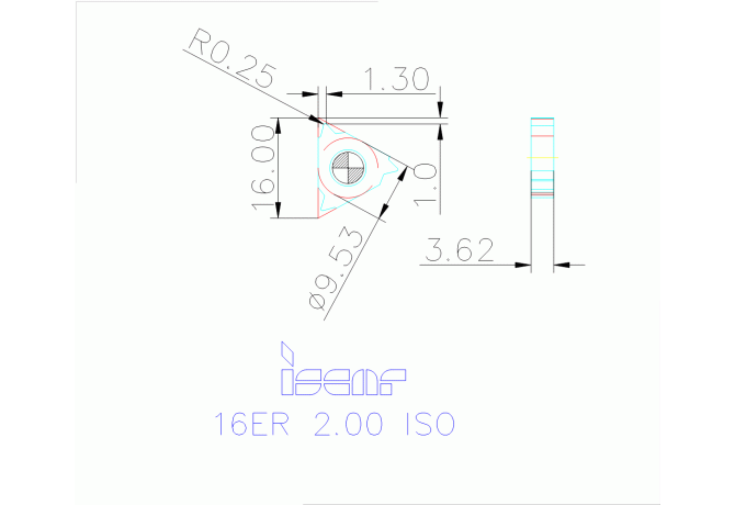 16ER 2.00 ISO IC50M