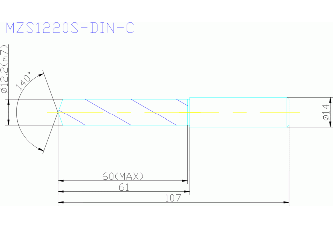 MZS1220S-DIN-C GP20M