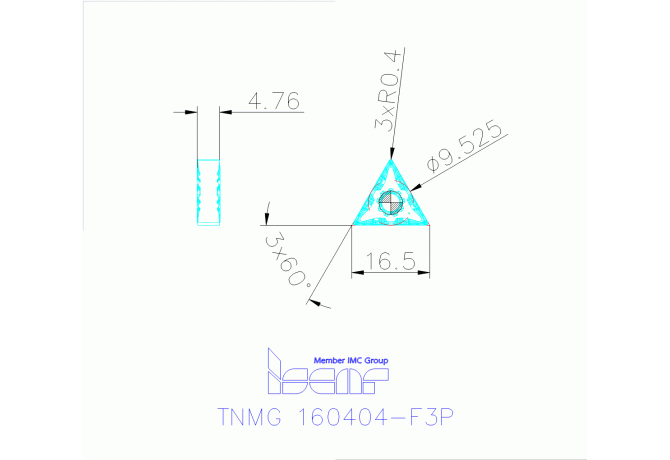 TNMG 160404-F3P IC807