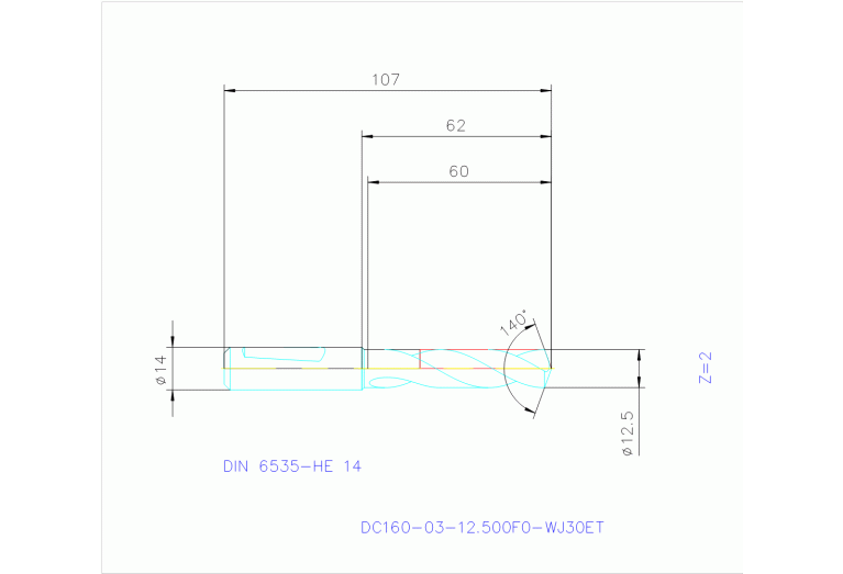 DC160-03-12.500F0-WJ30ET