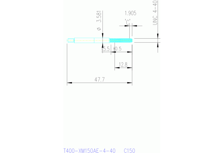 T400-XM150AE-4-40 C150