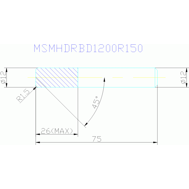 MSMHDRBD1200R150