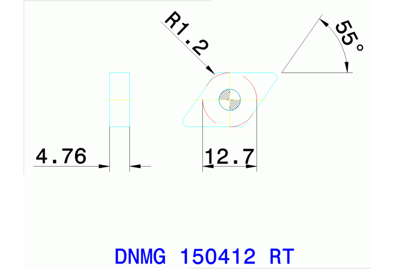 DNMG 150412 RT ZA TT7310