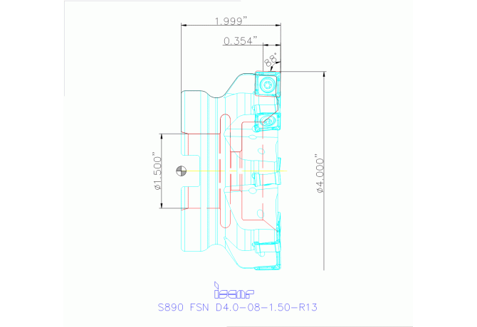 S890 FSN D4.0-08-1.50-R13