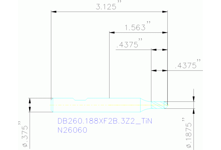 DB260.188XF2B.3Z2 TIN