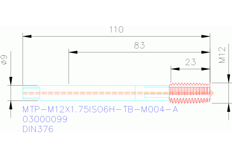 MTP-M12X1.75ISO6H-TB-M004-A