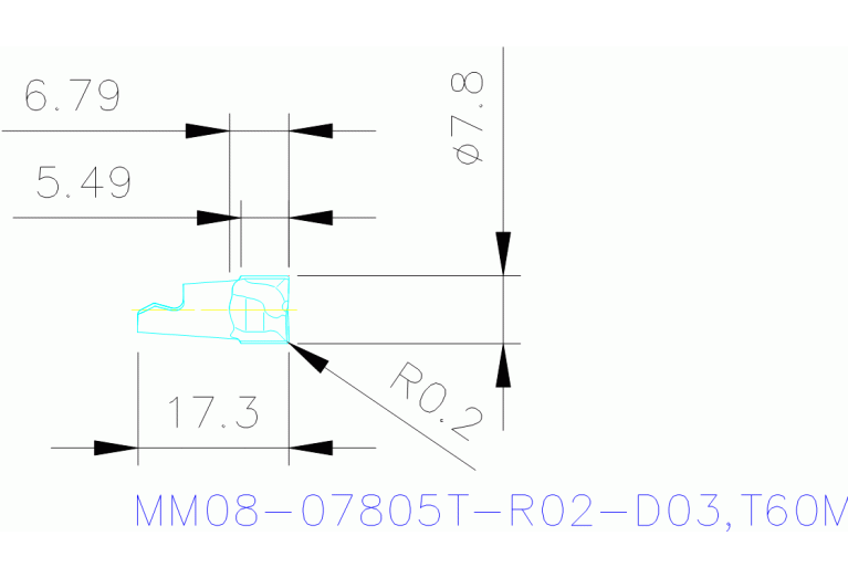 MM08-07805T-R02-D03 T60M