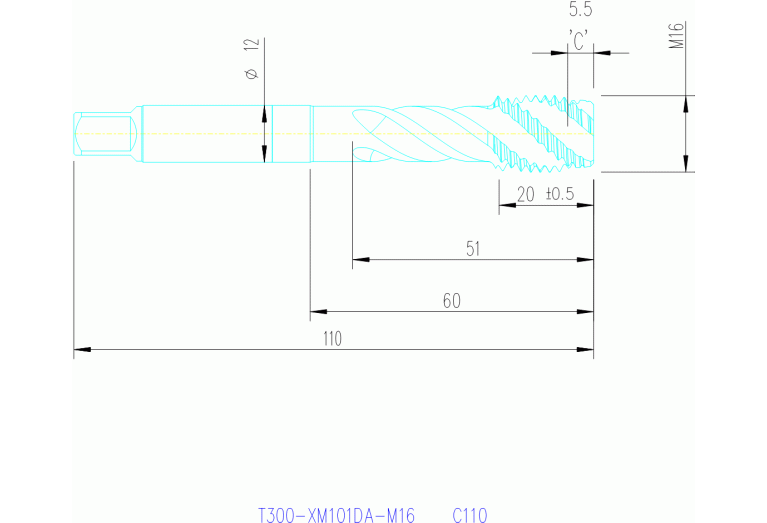 T300-XM101DA-M16 C110