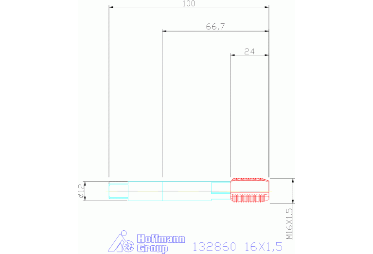 132860 16X1,5