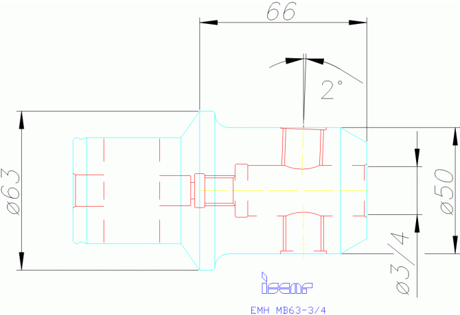 EMH MB63-3/4