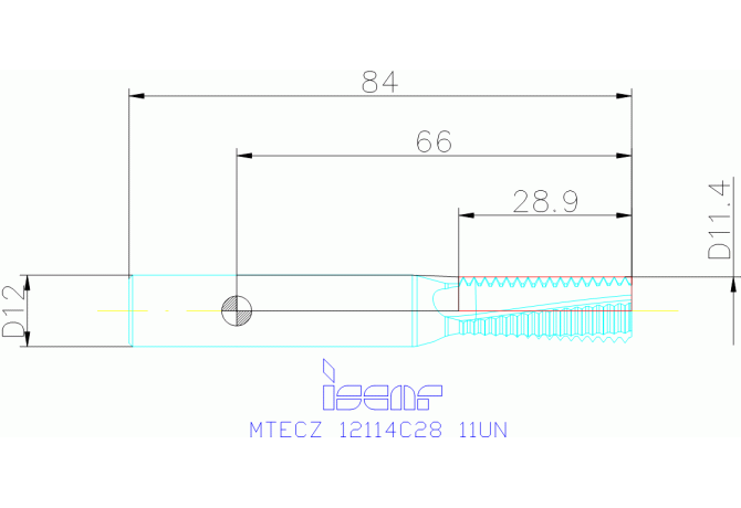 MTECZ 12114C28 11UN IC908