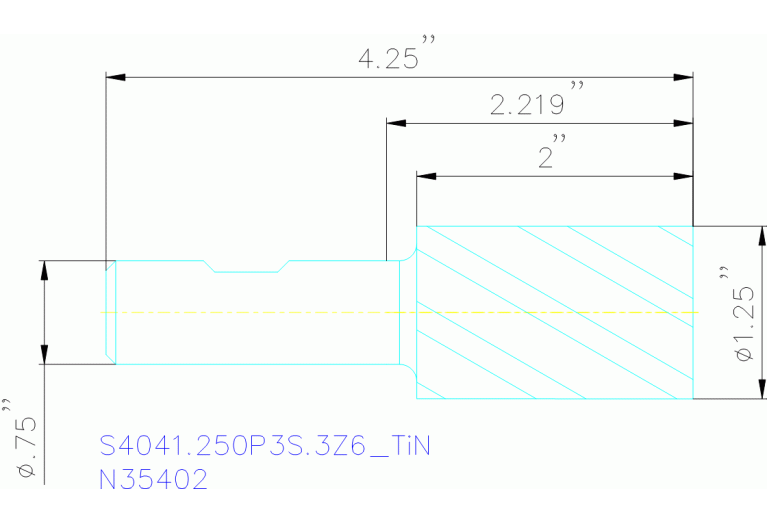 S4041.250P3S.3Z6 TIN