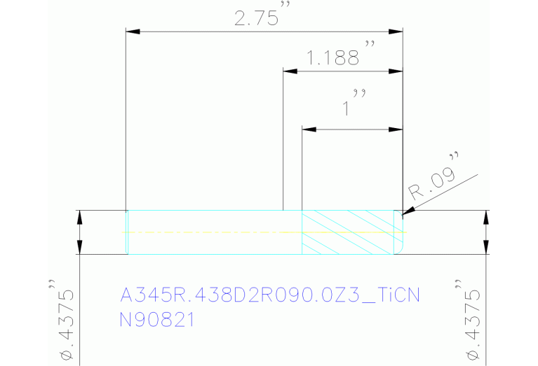 A345R.438D2R090.0Z3 TICN
