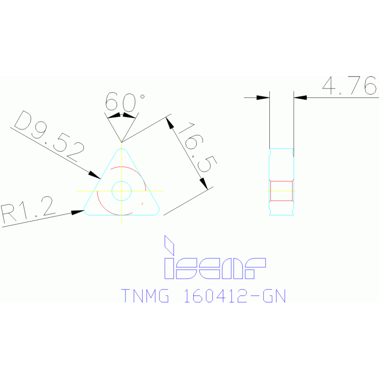 TNMG 160412-GN IC8150