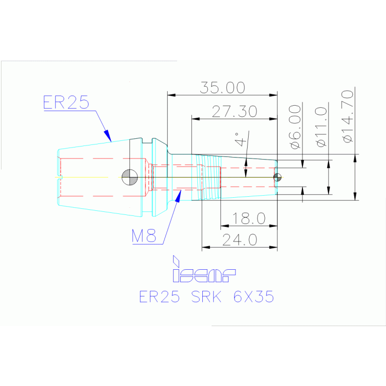 ER25 SRK 6X35