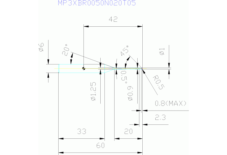 MP3XBR0050N020T05