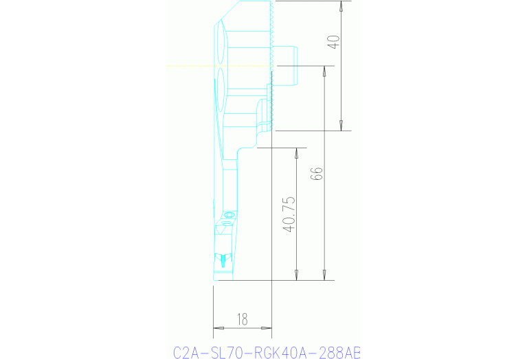 C2A-SL70-RGK40A-288AB