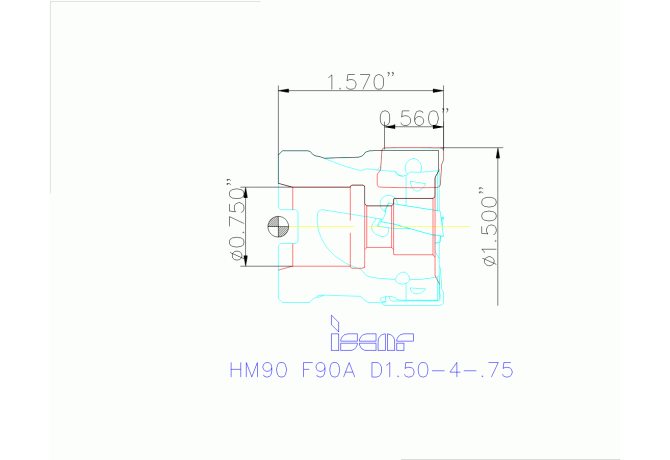 HM90 F90A D1.50-4-.75