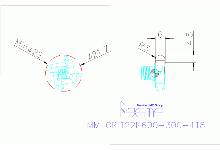 MM GRIT22K600-300-4T8 IC908